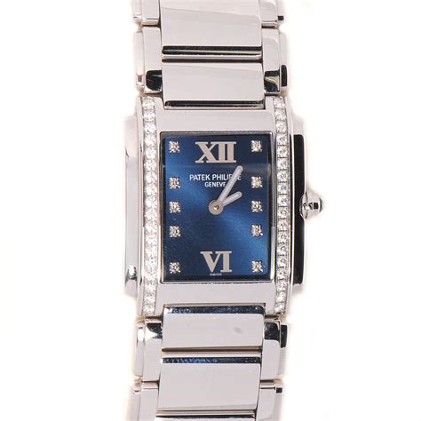 patek philippe ladies 24 stainless steel &|Patek Philippe twenty four watches.